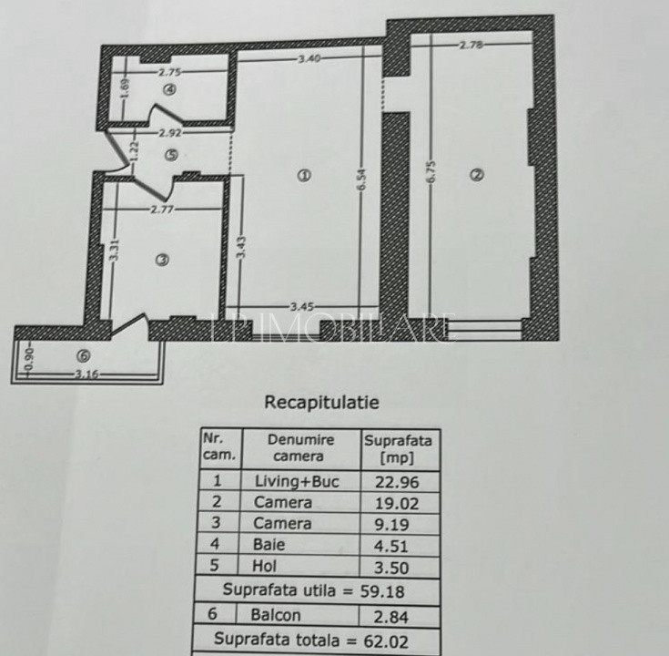 Nou Apartament trei camere, boxa inclusa in pret