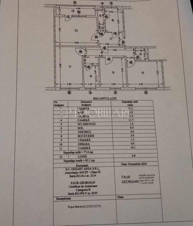 Apartament 4 camere de vanzare Ploiesti Vest