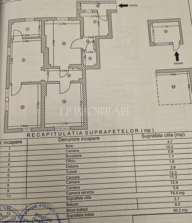 Dorobanti Capitale / Apartament 3 camere de vanzare