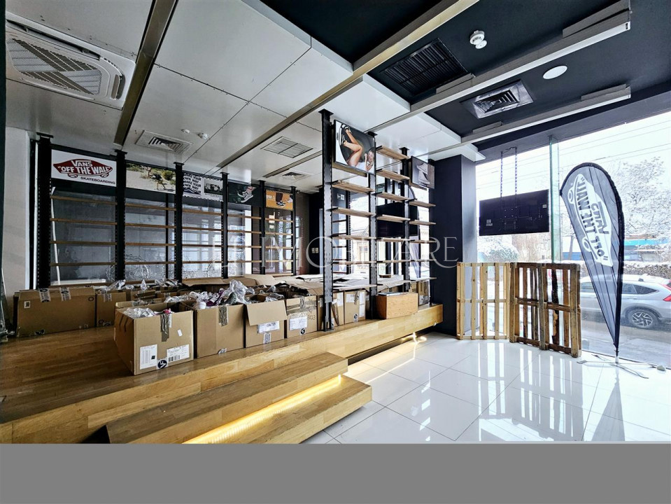 Victoriei/Buzesti - Spatiu comercial cu vitrina showroom/birouri